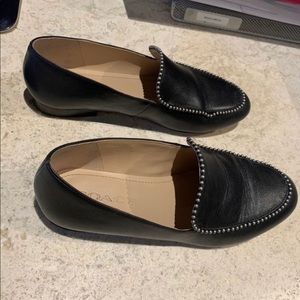 Coach leather loafers